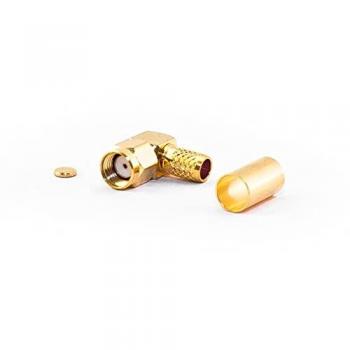 Elektronikkabel RP-SMA-Stecker gewinkelt 90°