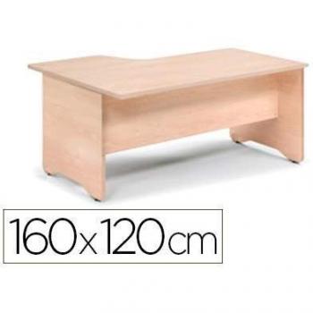 Mesa Rocada Serie Work 160x120 AB02 Gris