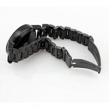 Correa de reloj Pinhen 18mm 20mm 22mm silicona acero inoxidable hebilla