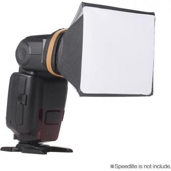 Tragbare Fotografie Softbox Blitzdiffusor Mini Softbox für DSLR Speedlite Blitzgeräte