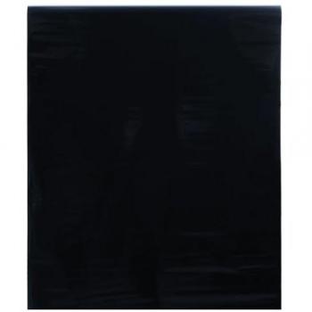 VidaXL Static Frosted Black Window Film