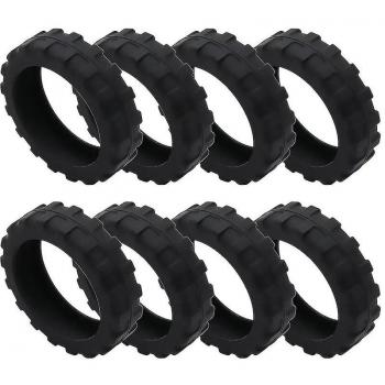 Protection silicone pour roues à 8 cônes