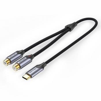 Conversor Vention BGVHG con chip Jieli 1279A – 1.5 m Gris