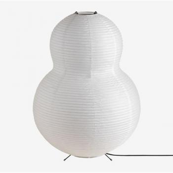 Lampada da Terra Sklum 63cm in Carta di Riso – Bianco (Marlier)