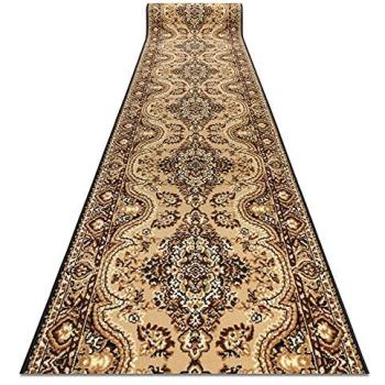 Runner Beige Wiosna by RUGSX – 90×420 cm