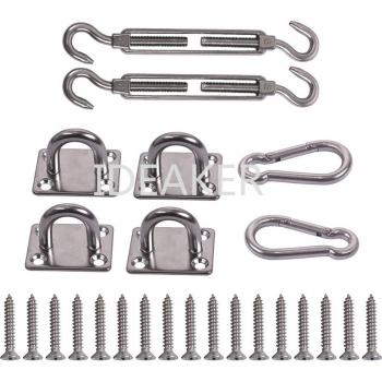 Parasol Carré Ombre – Pare-Soleil 8 – Acier Inoxydable