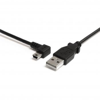 StarTech.com 3 ft Mini USB A to Left Angle Mini B Cable