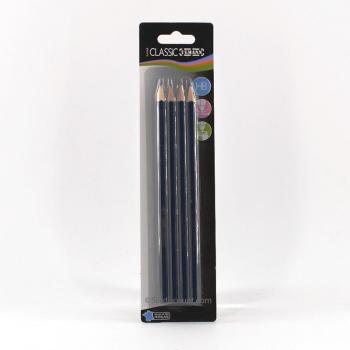 Kit 4 crayons graphite HB Ulmann, bout poli