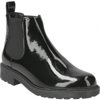 Clarks Women's Black Patent Orinoco2 Lane Boots Size 7.5