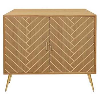 Aparador Marrón de MDF 80x30x80cm