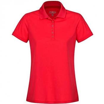 CMP Polo T-Shirt Femme Rouge Corallo XS