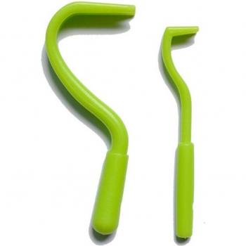 2pcs Pet Grooming Kit with Scratch Removal Hook and Tick Tweezer