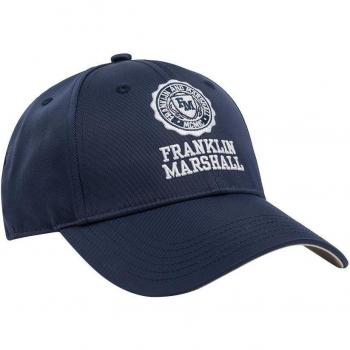 Gorra de Logo Franklin & Marshall en Azul Marino
