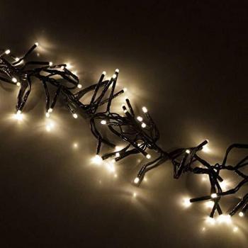 Lichterkette mit 768 LEDs 5,6m Warmweiß für Innen und Außen