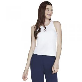 Skechers GO WALK Tank Top com Sutiã Branco P