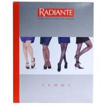 Mujer Pantimedias Negros Radiante Qoton 2 Unid. Talla M