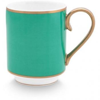 PiP Studio Chique Becher Set 6 Stück gold-grün 250ml