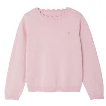 VERTBAUDET Pull Rose pour Fille à Customiser