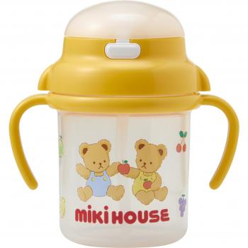 Caneca Infantil Canudo MIKI HOUSE – 200 ml, Lavable en Lava‑Plato