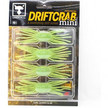 Mini Drift Crab Jackall – Souple 85 mm × 25 mm, Tableau de Visée Chili