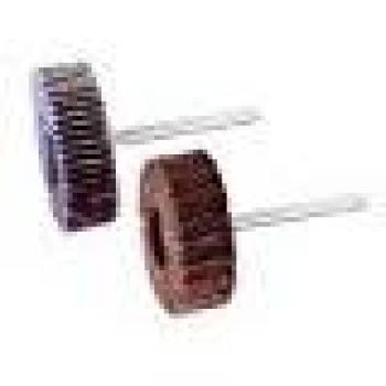 Lamelles abrasives sur tige