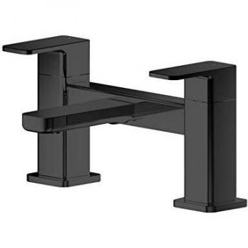 Deck Mounted Bath Filler Tap Matt Black