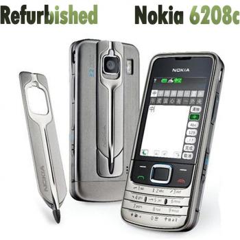 Nokia 6208c Classic Phone – 90% New, Refurbished, Gray