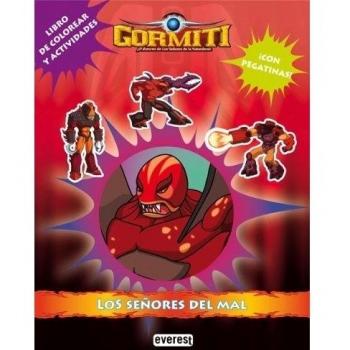 Gormiti. los señores del mal. libro de colorear y actividades