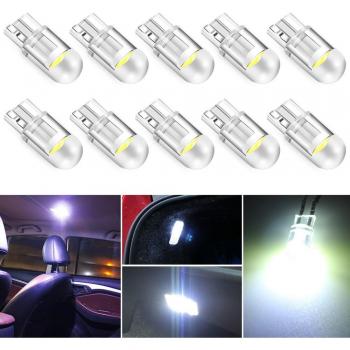 10 PCS Car T10 W5W COB LED Light Bulbs for Hyundai Solaris 2 Elantra i30 i35 i40 Tucson Kona