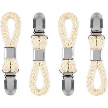 Braided Cotton Towel Holder with Clip