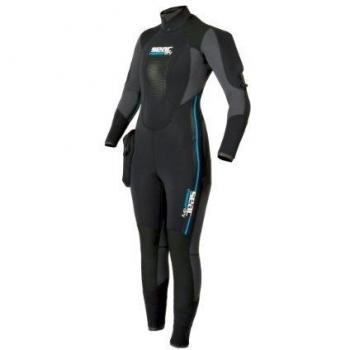 Combinaison Seacsub Master Dry 7 Mm Noir XL