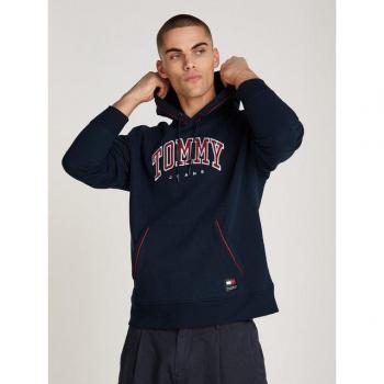 Tommy Jeans Herren Hoodie »TJM RLX VARSITY PIPPING HOOD EXT«