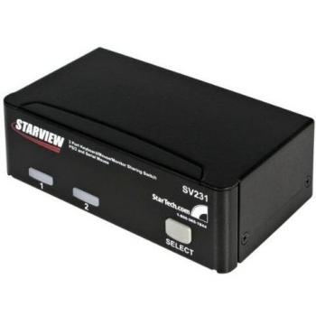 StarTech 1U Rackmount KVM Switch