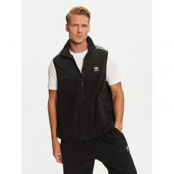 Adidas Original Gilet Adicolor Microfleece Nero