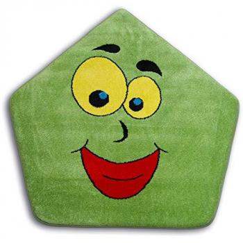 Dywany Luszczow: Tappeto Rotondo 100 cm, Verde 1553