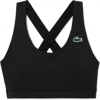 Sujetador Lacoste Sport Transpirable Negro