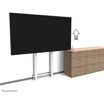 Neomounts by Newstar WL55-875WH1 Motorised Height-Adjustable Wall to Floor Stand