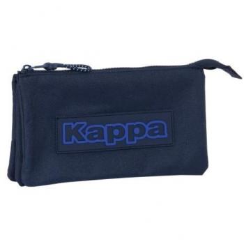 Kappa-Portatodo Triple Kappa Blue night Azul marino 22 x 12 x 3 cm