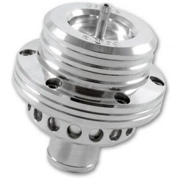 Vanne pop-off Forge double piston circuit ouvert argent pour Citroën, Fiat, Ford, Opel