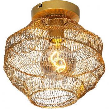 Oriental Gold Ceiling Light by QAZQA
