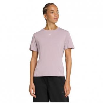 Adidas Women’s WTR D4T T‑Shirt – Powder Plum, Short Sleeve, XS