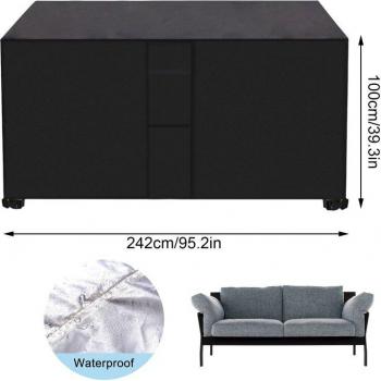 Protección para muebles de jardín contra lluvia y nieve