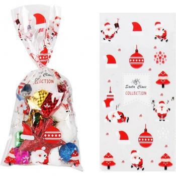 50pcs Christmas Treat Bags