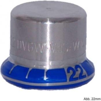 Geberit Wasserrohr Kappe Edelstahl 28 mm