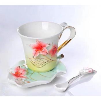 Set de Tazas de Té Plum Blossom