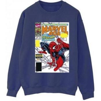 Marvel Women’s Spider‑Man T-Shirt, Black – Large