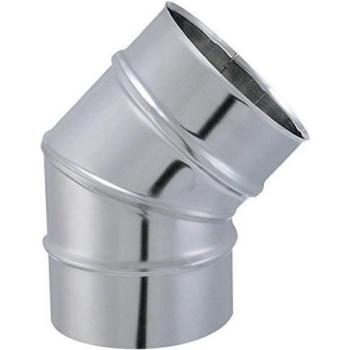 Coude secteur 45° Joncoux inox 304 diamètre 139