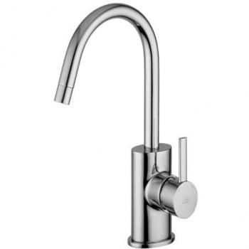 Mezclador de baño Paffoni Berry con caño regulable en latón cromado