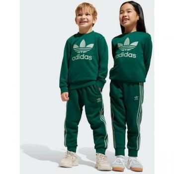 Trefoil Green Youth Tracksuit – adidas Originals, 7‑8 years