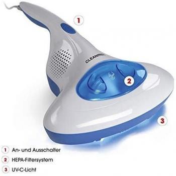 DEFEKT CLEANmaxx Milben-Handstaubsauger mit UV-C-Licht